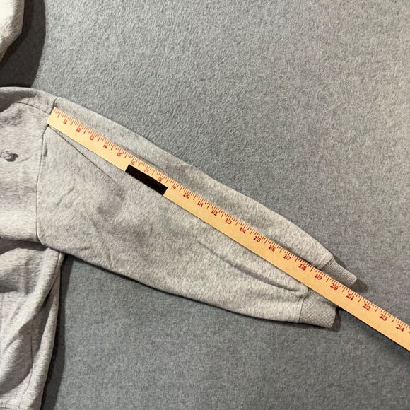Harvard Crimson H&M Hoodie Womens L Cotton Blend Campus Sweatshirt Gray - Picture 9 of 13